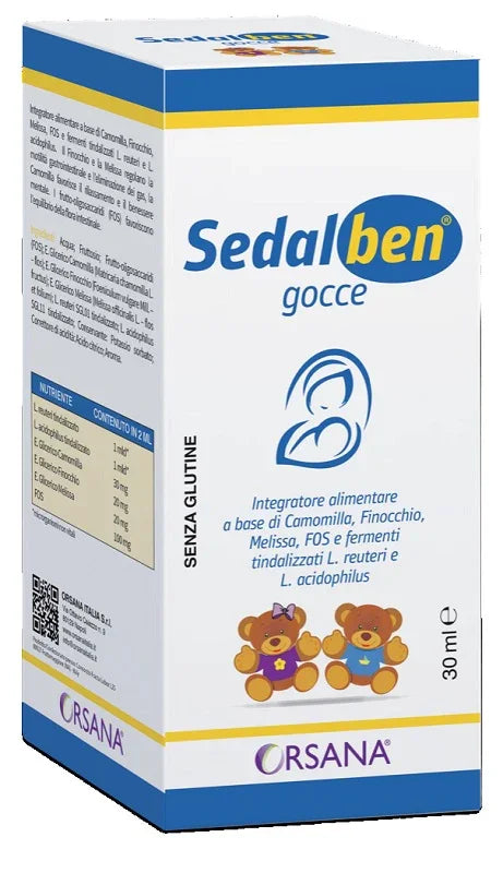 SEDALBEN GOCCE 30 ML GUSTO FRUTTI DI BOSCO - Farmaspeed