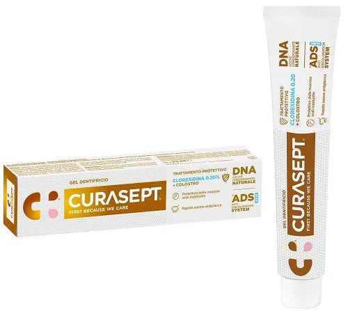 CURASEPT GEL DENTIFRICIO ADS DNA TRATTAMENTO PROTETTIVO 75 ML - Farmaspeed