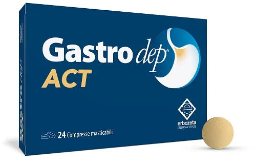 GASTRODEP ACT 24 COMPRESSE MASTICABILI - Farmaspeed