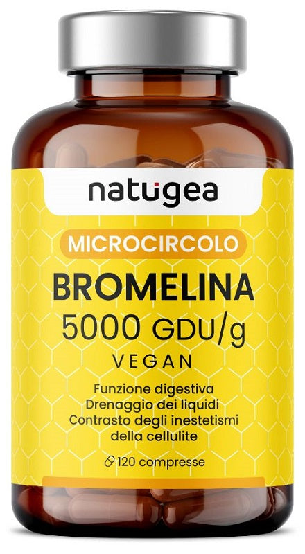 NATUGEA BROMELINA 5000 5000 GDU/G 120 TABLETS