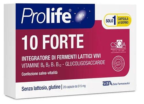 PROLIFE 10 FORTE 20 CAPSULE - Farmaspeed