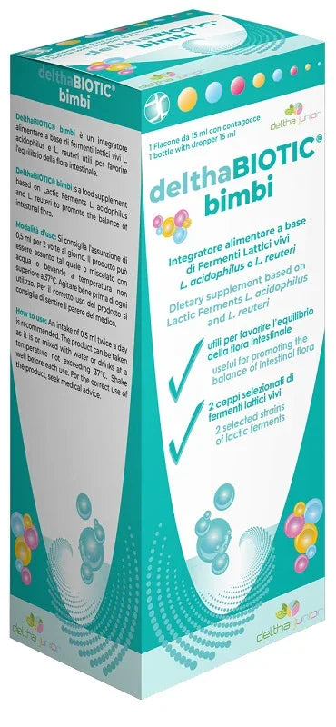DELTHABIOTIC BIMBI GOCCE 15 ML - Farmaspeed