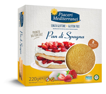MEDITERRANEAN PLEASURES SPONGE CAKE 220 G