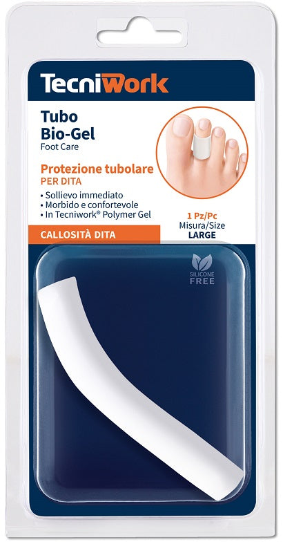 FOOT PROTECTION BIOGEL GEL TUBE 1 PIECE LARGE