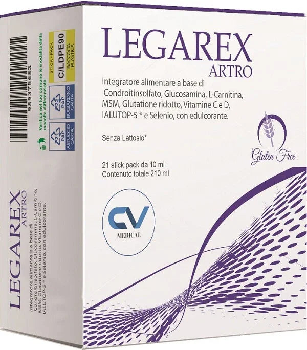 LEGAREX ARTRO 21 STICKPACK - Farmaspeed