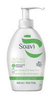 SOAVI INTIMO ANTIBACTERIAL PH3.5 BOTTLE WITH DISPENSER 500 ML