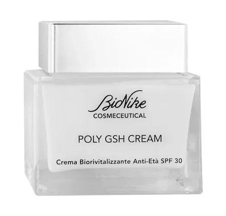 COSMECEUTICAL POLY GSH CREAM CREMA BIORIVITALIZZANTE ANTI-ETA' SPF30 50 ML - Farmaspeed