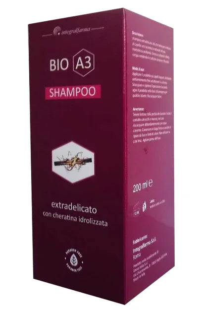BIO A3 SHAMPOO EXTRA DELICATO 200 ML - Farmaspeed