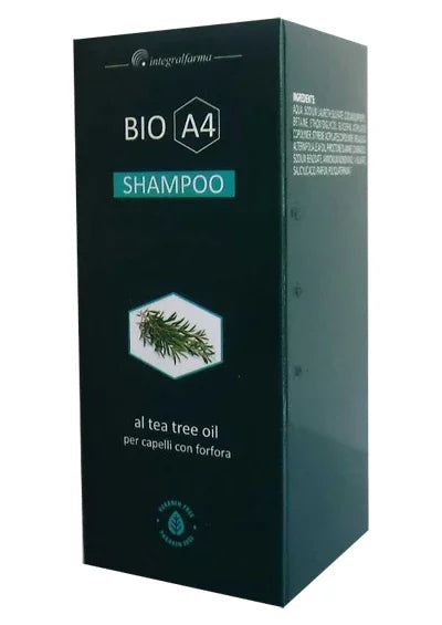 BIO A4 SHAMPOO TEA TREE OIL PER CAPELLI CON FORFORA 200 ML - Farmaspeed
