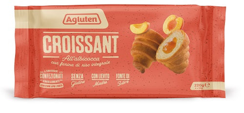 AGLUTEN CROISSANT APRICOT 4 PIECES OF 55 G