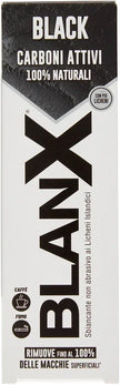 BLANX BLACK CARBONE DENTIFRICIO 75 ML - Farmaspeed