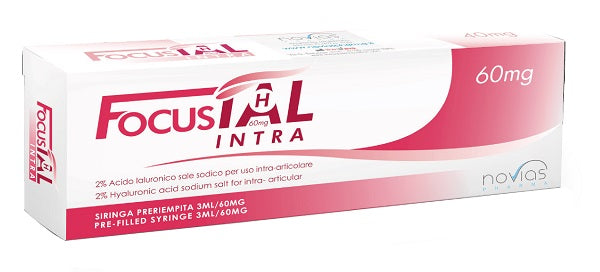 PRE-FILLED INTRA-ARTICULAR SYRINGE FOCUSIAL 60H 3 ML