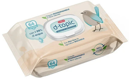 D-TOPIC SALVIETTE UMIDIFICATE 64 PEZZI - Farmaspeed