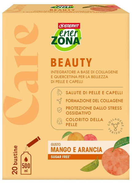 ENERZONA CARE BEAUTY MANGO AND ORANGE 20 SACHETS