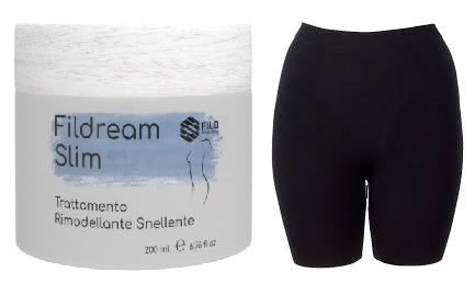 FILDREAM SLIM REMODELLING SLIMMING TREATMENT KIT S/M 1 CREAM 200 ML + 1 SHORTS S/M