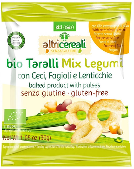 ALTRICEREALI TARALLI MIX LEGUMI 30 G