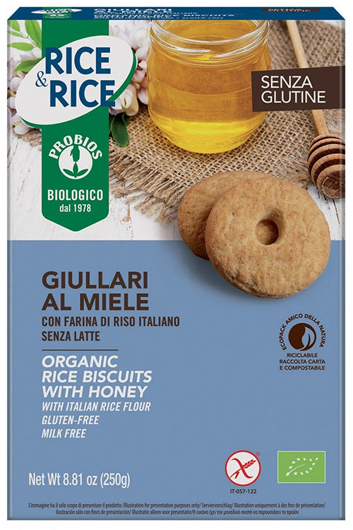 PROBIOS BISCOTTI GIULLARI MIELE 250 G