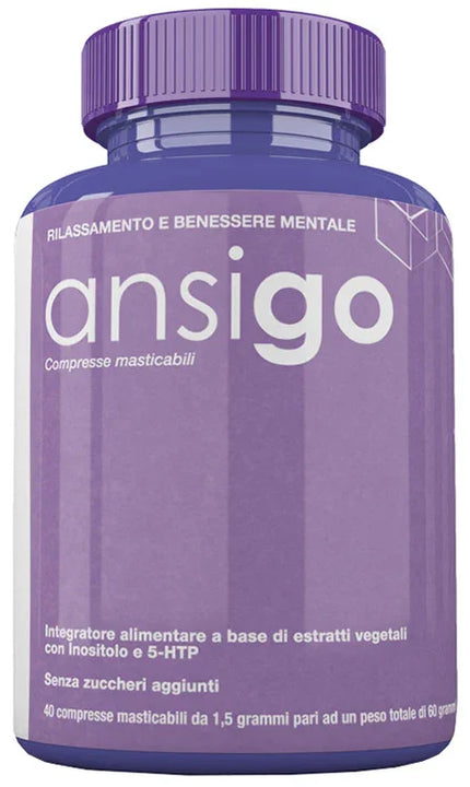 ANSIGO 40 COMPRESSE MASTICABILI - Farmaspeed
