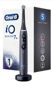 ORAL-B IO 7 BLACK ELECTRIC TOOTHBRUSH + 2 REFILLS