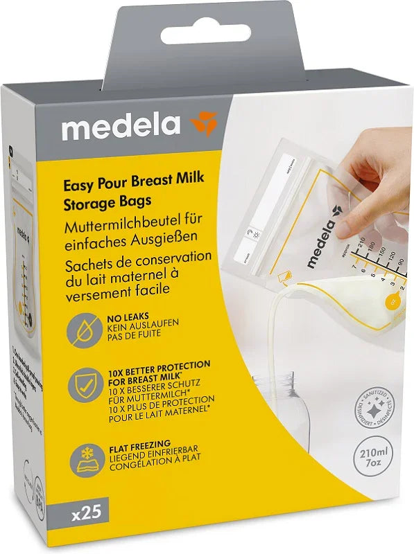 EASY POUR SACCA CONSERVAZIONE LATTE MATERNO 25 PEZZI - Farmaspeed