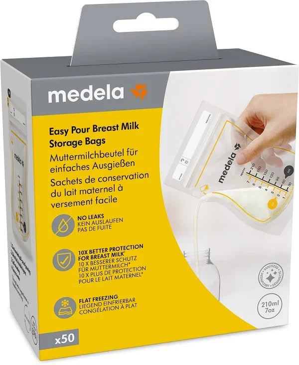 EASY POUR SACCA CONSERVAZIONE LATTE MATERNO 50 PEZZI - Farmaspeed
