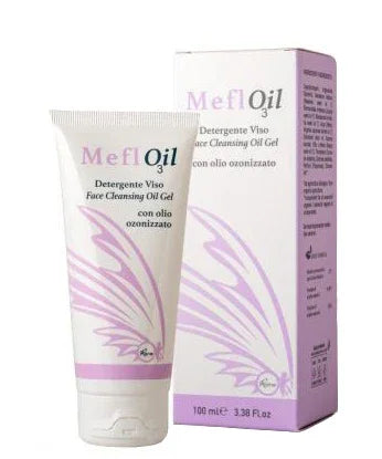 MEFLOIL OLIO GEL DETERGENTE VISO OLIO OLIVA OZONIZZATO 100 ML - Farmaspeed