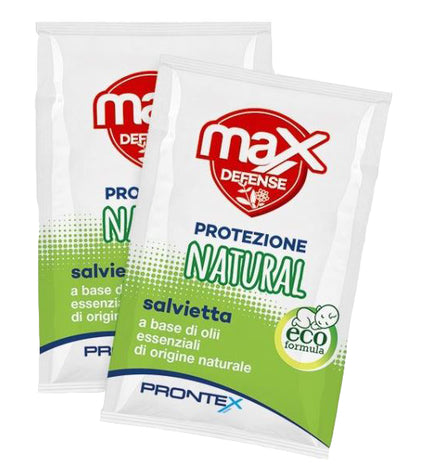 PRONTEX MAX DEFENSE SALVIETTINE NATURAL 6 PEZZI