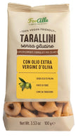 FORALLE TARALLINI WITH EXTRA VIRGIN OLIVE OIL 100 G