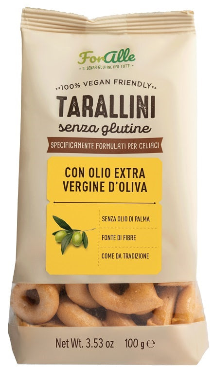 FORALLE TARALLINI WITH EXTRA VIRGIN OLIVE OIL 100 G