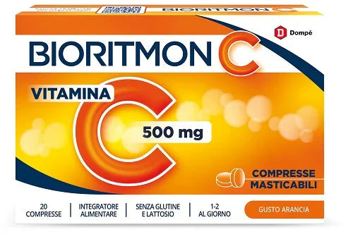 BIORITMON C 500MG VITAMINA C 20 COMPRESSE MASTICABILI - Farmaspeed