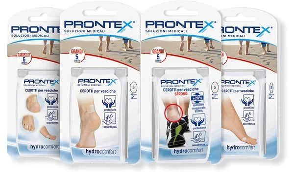 MEDICAZIONE IN IDROCOLLOIDI HYDROCOMFORT ASSORTITI 6 PEZZI - Farmaspeed
