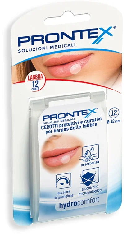 PRONTEX HYDROCOMFORT HERPES 12 PEZZI - Farmaspeed