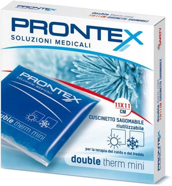 PRONTEX CUSCINETTO IN GEL RIUTILIZZABILE DOUBLE THERM 11X11CM - Farmaspeed