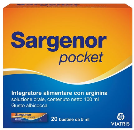 SARGENOR POCKET 20 SACHETS OF 5 ML