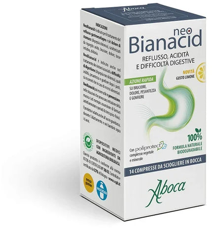 NEOBIANACID 14 COMPRESSE LIMONE - Farmaspeed