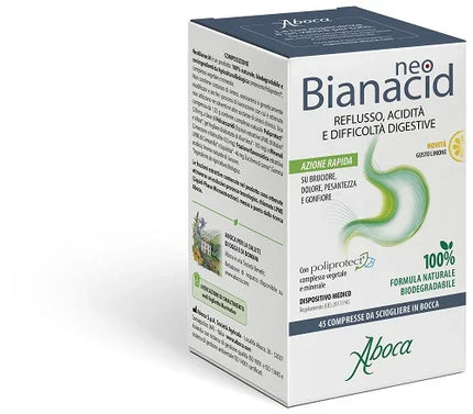 NEOBIANACID 45 COMPRESSE LIMONE - Farmaspeed