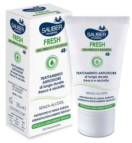 SAUBER FRESH DEODORANT GEL CASE 30 ML