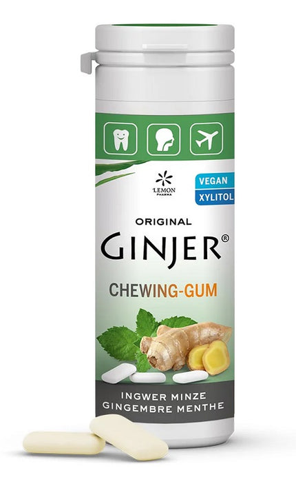 LEMON PHARMA GINJER AND MINT GUMS 36 G