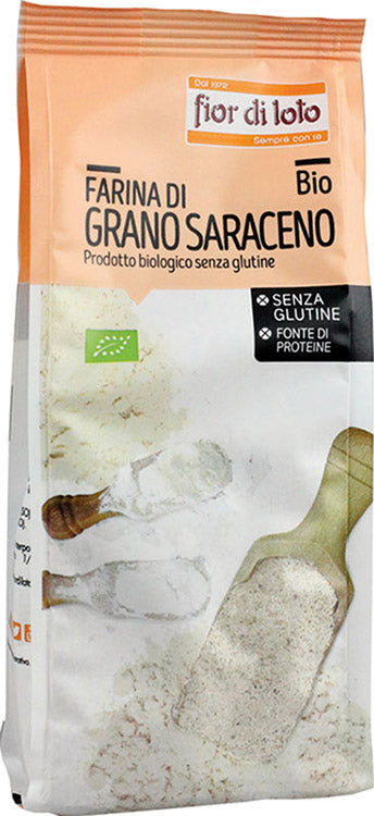 FARINA GRANO SARACENO SENZA GLUTINE BIO 375 G