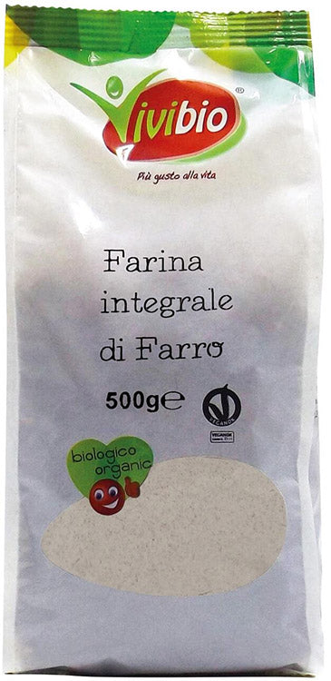 VIVIBIO WHOLEMEAL SPELT FLOUR 500 G