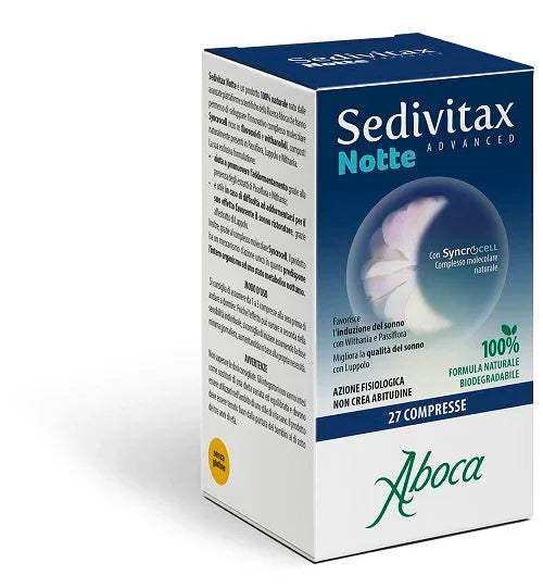 SEDIVITAX NOTTE ADVANCED 27 COMPRESSE - Farmaspeed