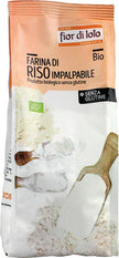 FARINA RISO IMPALPABILE SENZA GLUTINE BIO 375 G - Farmaspeed