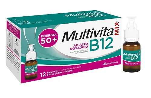MULTIVITAMIX B12 12 FLACONCINI - Farmaspeed
