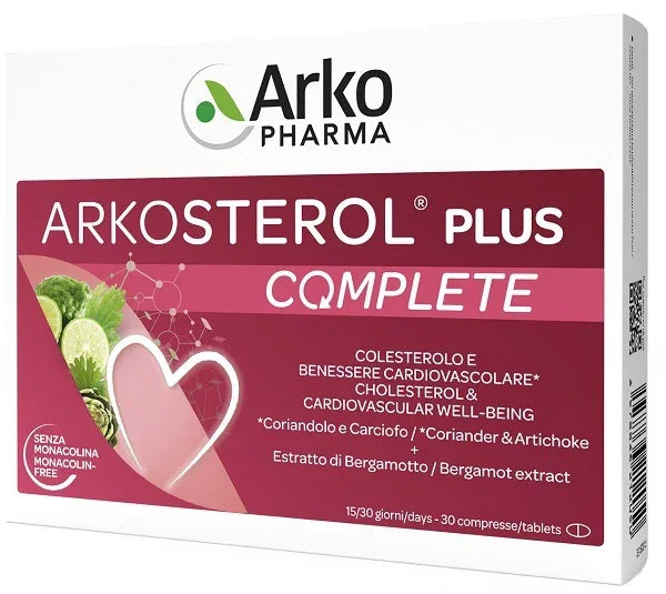 ARKOSTEROL PLUS COMPLETE 30 COMPRESSE - Farmaspeed