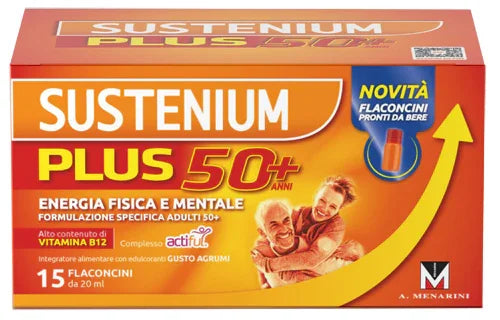 SUSTENIUM PLUS 50+ 15 FLACONCINI - Farmaspeed