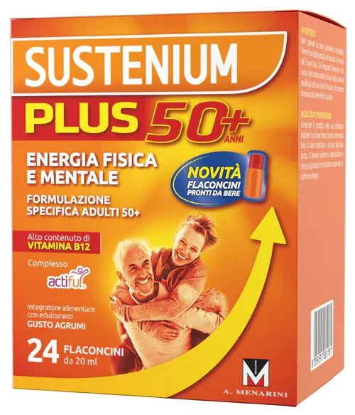 SUSTENIUM PLUS 50+ 24 FLACONCINI - Farmaspeed