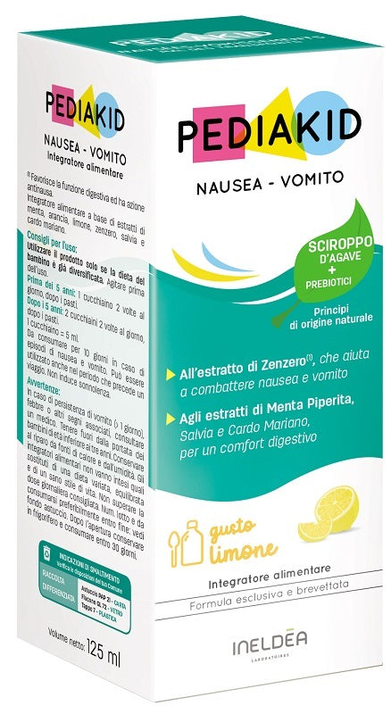 PEDIAKID NAUSEA VOMITO 125 ML