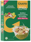 GIUSTO GLUTEN FREE MUESLI OATS DRIED FRUIT 275 G