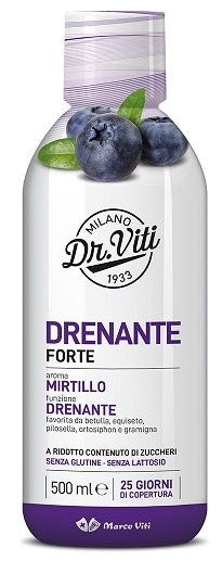 DR VITI STRONG DRAINING BLUEBERRY 500 ML SUGAR-FREE