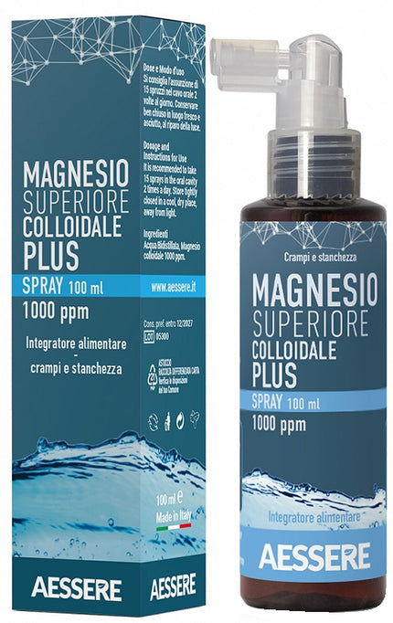 SUPERIOR COLLOIDAL MAGNESIUM PLUS SPRAY 1000 PPM 100 ML